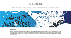 Desktop Screenshot of famillemundi.com